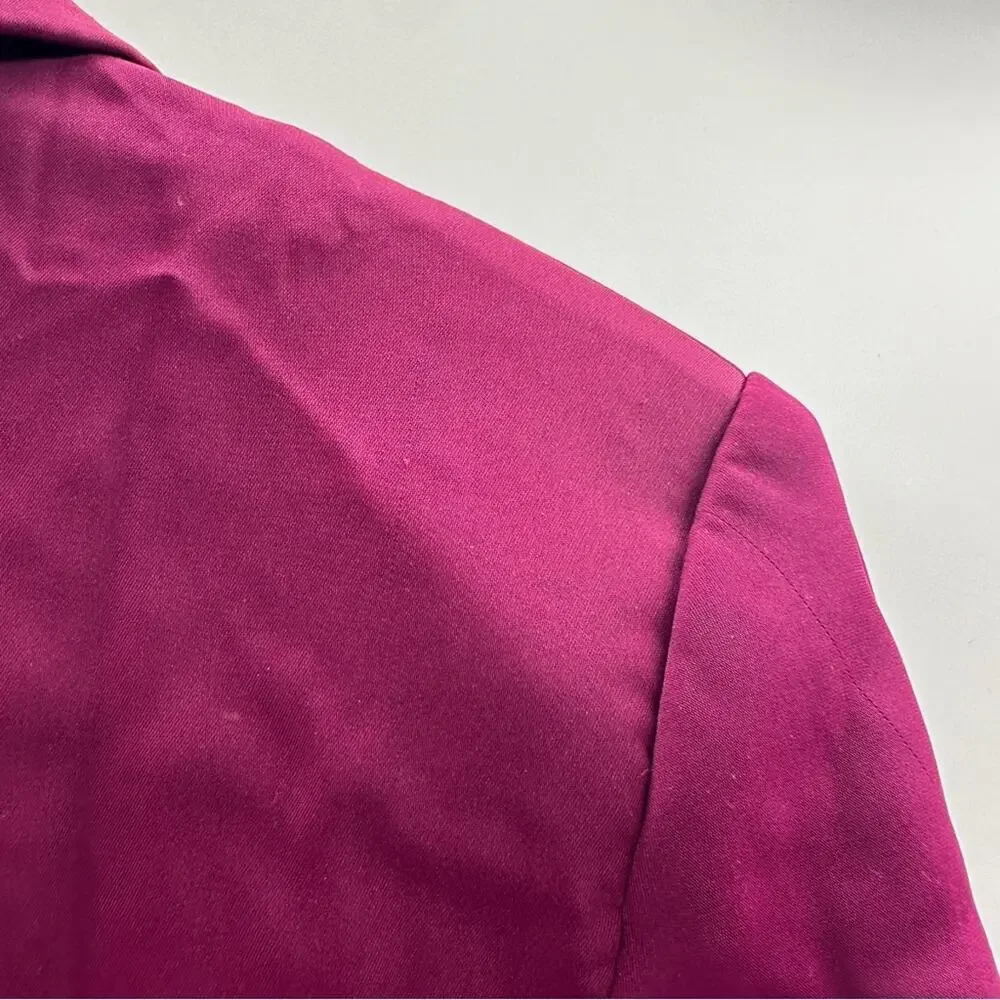 RTR Endless Rose Purple‎ Pink Single Breasted Long Sleeve Blazer Sz L